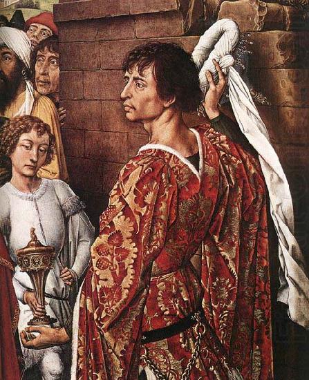 WEYDEN, Rogier van der St Columba Altarpiece china oil painting image